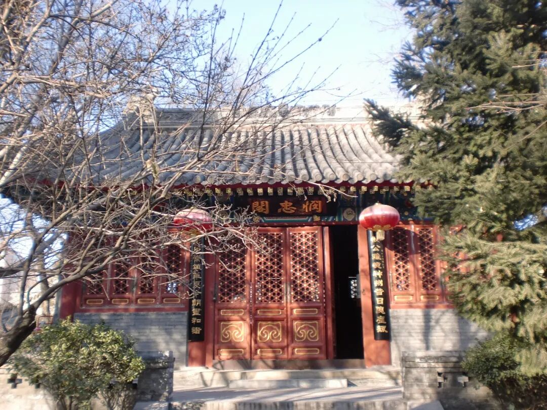 北京法源寺悯忠阁,作者摄于2010年12月14日